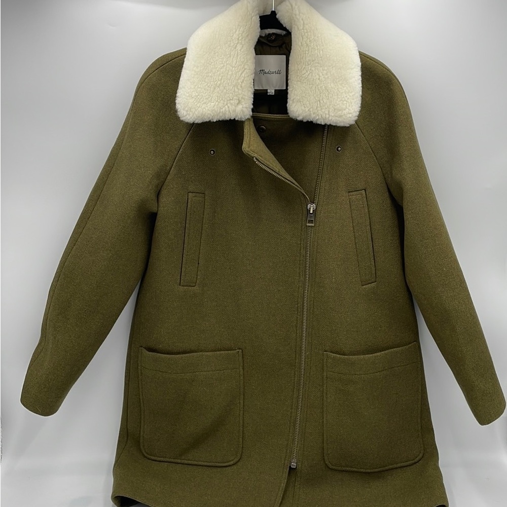 MADEWELL Eldridge Zip Coat in Insuluxe Fabric L